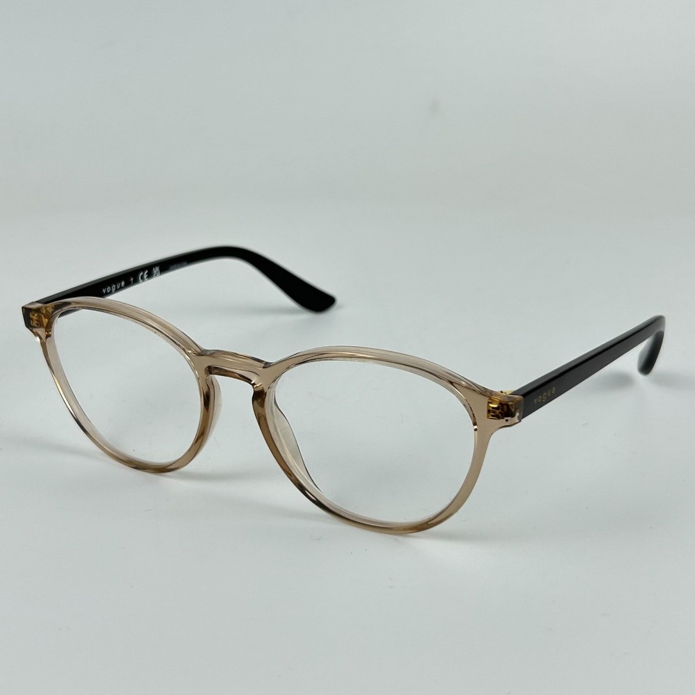 Vogue VO 5372 2826‎ Unisex Eyeglasses Frame Black & Clear Full Rim 51-18-140 mm